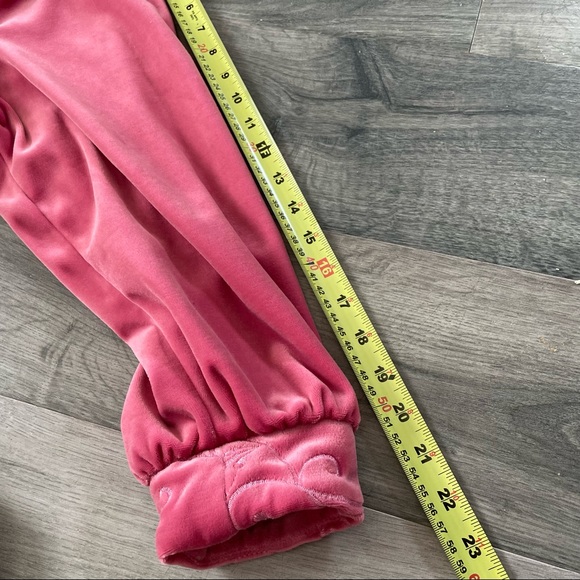 Vintage Pink Velour Nighty Dressing Gown Sleepwear Size Large - Picture 6 of 16